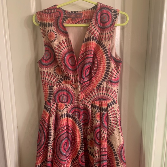 Boutique A-Line Embroidered Dress - Picture 2 of 5